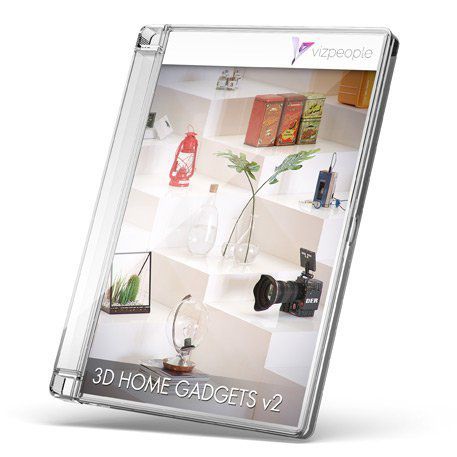 2D/3D图形库软件 - 3D HOME GADGETS V2 - VizPeople Cut Out people