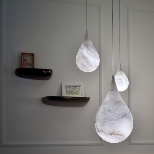 吊灯 - PRAGUE - Atelier-alain-ellouz - 蜡石 / 现代风格 / 有线