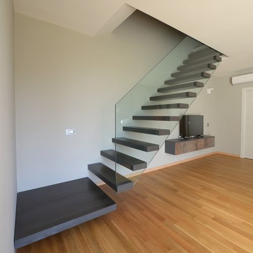 直线型楼梯 - MANHATTAN - TECNOSCALE - L型 / U形 / 循环