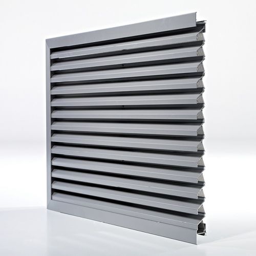铝制通风格栅 - DUCOGRILLE SOLID  - Duco - 长方形 / 室外 / 用于外墙