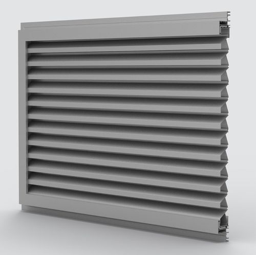 铝制通风格栅 - DUCOGRILLE SOLID++ M 30Z - Duco - 长方形 / 室外 / 用于外墙