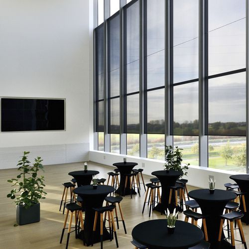 布料建筑遮阳板 - INDOOR SCREENS - Brustor - 用于窗 / 室内 / 立式