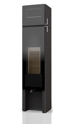 木材采暖炉 - T-BACK - Tonwerk Lausen AG - 0 - 5 kW / 7 kW / 现代风格