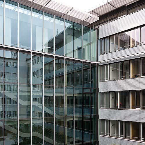 框架式幕墙 - HEADQUARTERS WGV, STUTTGART - Schindler - 铝和玻璃材质