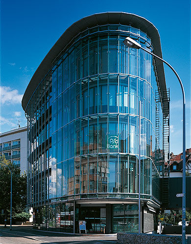 固定点幕墙 - PSD BANK BUILDING, FREIBURG - Schindler - 玻璃