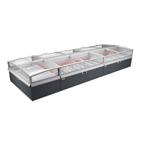 岛台冷藏展示柜 - MONTREAL SLIM - AHT Cooling Systems GmbH - 用于商店 / 金属 / 滑门式