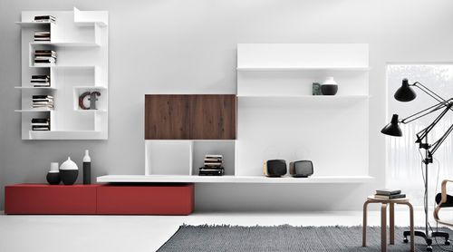 壁挂书架 - K LIVING - Zampieri Cucine - 现代风格 / 木质
