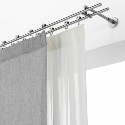 墙面固定窗帘导轨 - UK - TAO DESIGN - 用于双帘 / 家用 / 用于窗