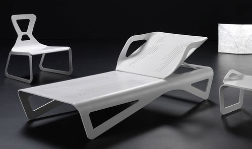 现代风格日光浴躺椅 - SULA - TAO DESIGN - 塑料 / 塑料 / 室内