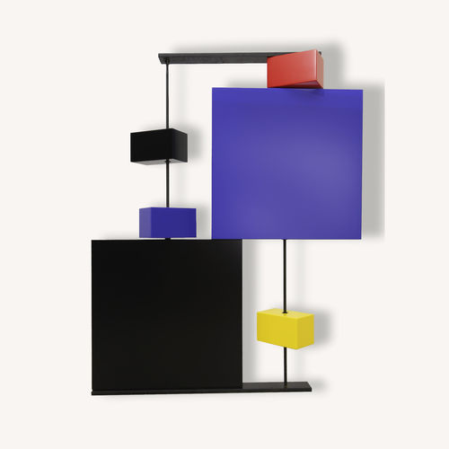 壁挂装饰面板 - PAS-PIED-PEINT - Les Pieds sur la Table ® - MDF / 缎面 / 烤漆