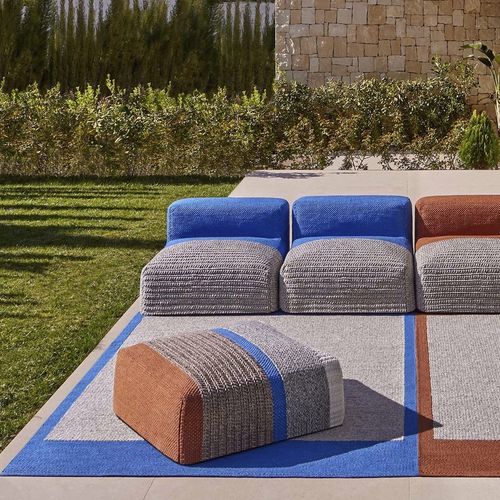 现代风格坐墩 - Mangas Outdoor - GAN RUGS - PET / 泡沫 / 方形