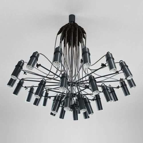 现代风格枝形吊灯 - Lightweight Chandelier - Keha3  - 铝制 / 阳极氧化铝 / 橡胶