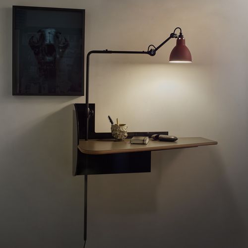 办公室灯 - LE MOBILIER DE GRAS - DCW éditions - 钢 / 栎木 / 现代风格