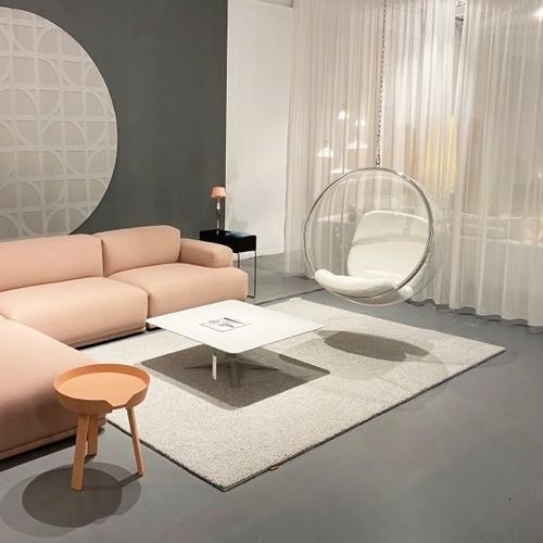 现代风格地毯 - TOSH - B.I.C. Luxury Carpets - 单色 / 羊毛 / 长方形