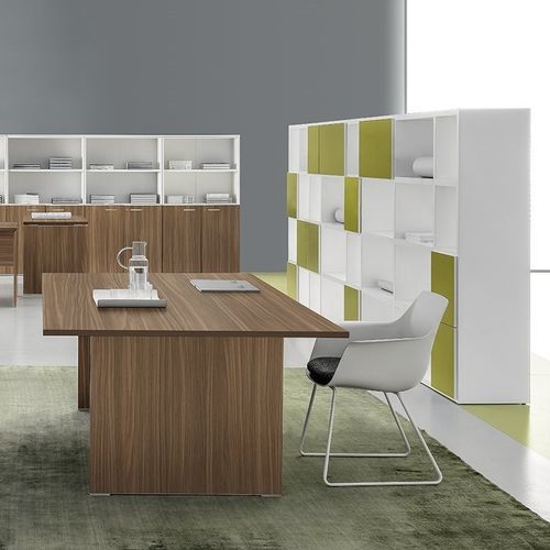 开放式办公桌 - DV805 TREKO - Della Valentina Office - 落地 / 2至4人 / 2人