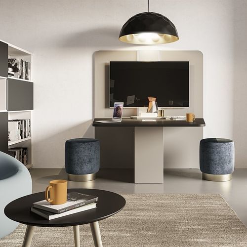 站坐式办公桌 - COMP_04_HOS - Della Valentina Office - 壁挂 / 2人 / 现代风格