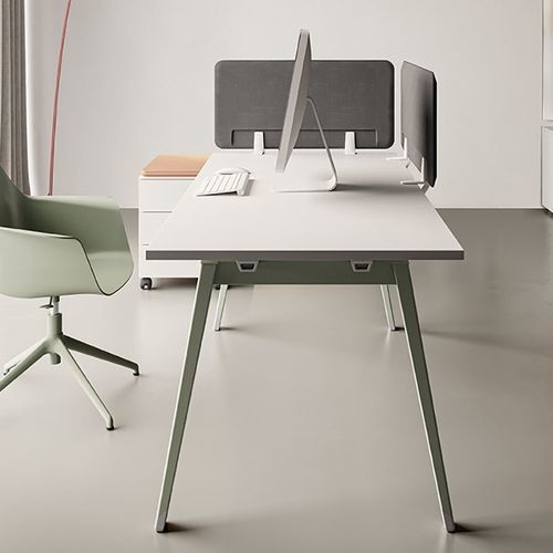 落地办公桌 - COMP_10_HOS - Della Valentina Office - 现代风格 / 金属 / 直线型