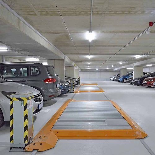 滑动停车平台 - PARKBOARD PE - KLAUS Multiparking GmbH - 电动