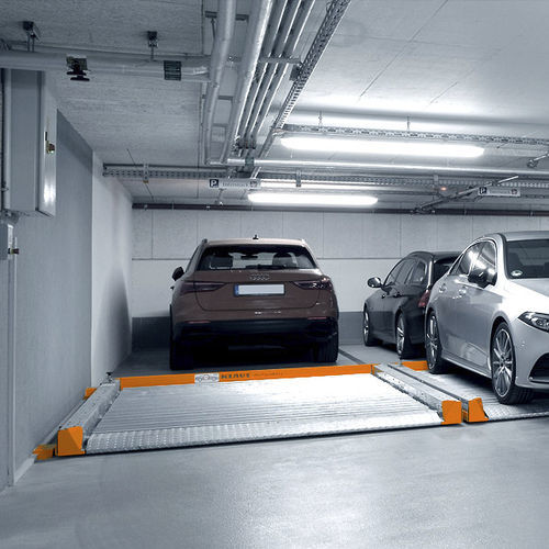 滑动停车平台 - PARKBOARD PQ - KLAUS Multiparking GmbH - 液压 / 电动