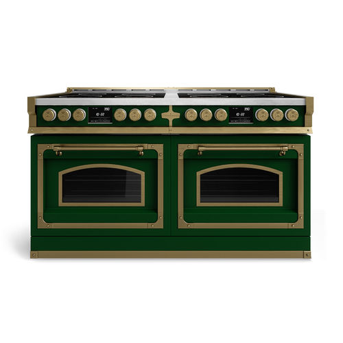 电磁感应组合灶 - FIORENTINA 150 - Officine Gullo - 8眼 / 双烤箱 / 传统风格