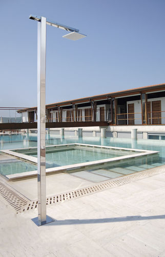 泳池花园淋浴 - SQUARE SHOWER: Q86 - Fontealta - 不锈钢