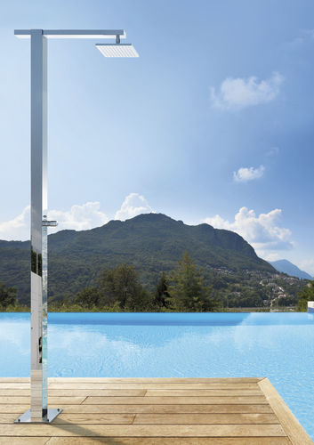 不锈钢户外淋浴 - SQUARE SHOWER: Q86.T - Fontealta