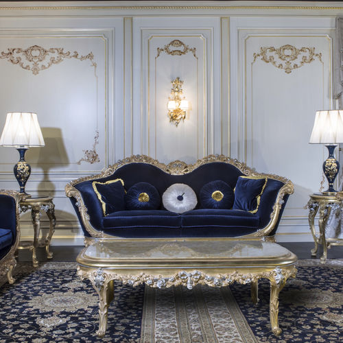 经典风格沙发 - EMPIRE - VIMERCATI MEDA LUXURY CLASSIC FURNITURE - 客厅 / 布料 / 带扶手