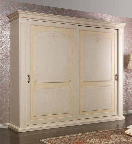 经典风格衣柜 - BOTTICELLI - VIMERCATI MEDA LUXURY CLASSIC FURNITURE - 木质 / 滑动门 / 象牙