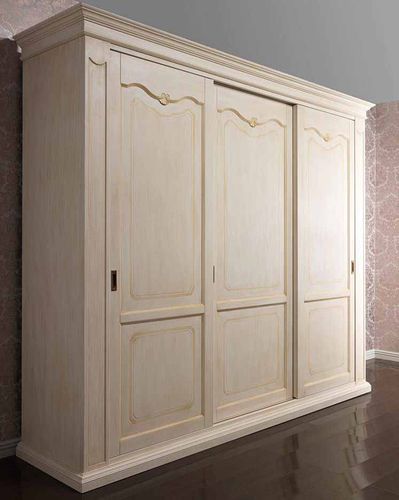 经典风格衣柜 - PROVENCE - VIMERCATI MEDA LUXURY CLASSIC FURNITURE - 木质 / 滑动门 / 金色
