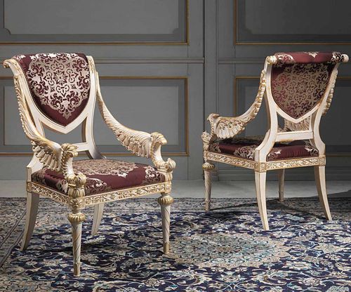 路易十六风格椅子 - ART. 2001 - VIMERCATI MEDA LUXURY CLASSIC FURNITURE - 室内 / 木制 / 木桌脚