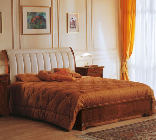 双人床 - Nineteenth Century French - VIMERCATI MEDA LUXURY CLASSIC FURNITURE - 经典风格 / 布艺 / 带软包床头板