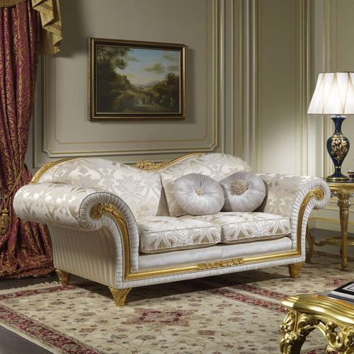 经典风格沙发 - Excelsior - VIMERCATI MEDA LUXURY CLASSIC FURNITURE - 布料 / 带扶手 / 垫式