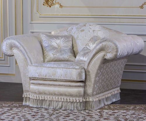 经典风格扶手椅 - Vanity - VIMERCATI MEDA LUXURY CLASSIC FURNITURE - 布料 / 垫式 / 白色