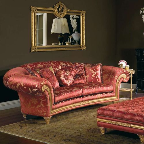 经典风格沙发 - PALACE - VIMERCATI MEDA LUXURY CLASSIC FURNITURE - 布料 / 带扶手 / 垫式