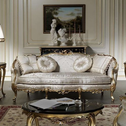 经典风格沙发 - VENEZIA - VIMERCATI MEDA LUXURY CLASSIC FURNITURE - 客厅 / 布料 / 带扶手