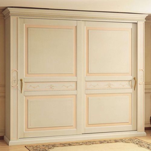 经典风格衣柜 - CANOVA - VIMERCATI MEDA LUXURY CLASSIC FURNITURE - 木质 / 滑动门 / 米色