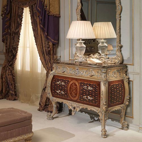 路易十五抽屉柜 - art. 397 - VIMERCATI MEDA LUXURY CLASSIC FURNITURE - 木质 / 大理石 / 矩形