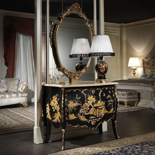 经典风格抽屉柜 - art. 2090 - VIMERCATI MEDA LUXURY CLASSIC FURNITURE - 漆木 / 大理石 / 矩形