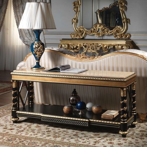 矮置物架 - art. 2096 - VIMERCATI MEDA LUXURY CLASSIC FURNITURE - 经典风格 / 漆木 / 大理石
