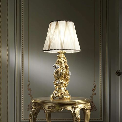 台灯 - art. 2012 - VIMERCATI MEDA LUXURY CLASSIC FURNITURE - 布料 / 金箔 / 巴洛克风格