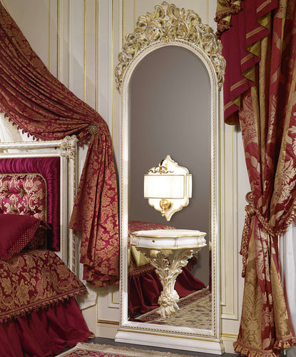壁挂镜子 - Rome - VIMERCATI MEDA LUXURY CLASSIC FURNITURE - 经典风格 / 拱形 / 木质