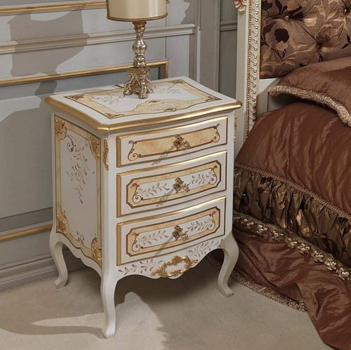 经典风格床头柜 - French  - VIMERCATI MEDA LUXURY CLASSIC FURNITURE - 木质 / 木桌脚 / 长方形