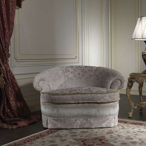 经典风格扶手椅 - London - VIMERCATI MEDA LUXURY CLASSIC FURNITURE - 布料 / 灰色 / 带扶手