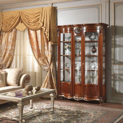 路易十五碗柜 - art. 951/2 - VIMERCATI MEDA LUXURY CLASSIC FURNITURE - 木质 / 玻璃