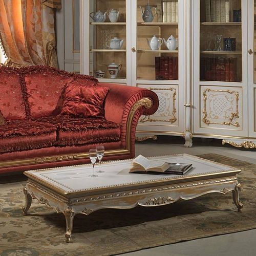 路易十五茶几 - VENICE - VIMERCATI MEDA LUXURY CLASSIC FURNITURE - 木质 / 木桌脚 / 长方形