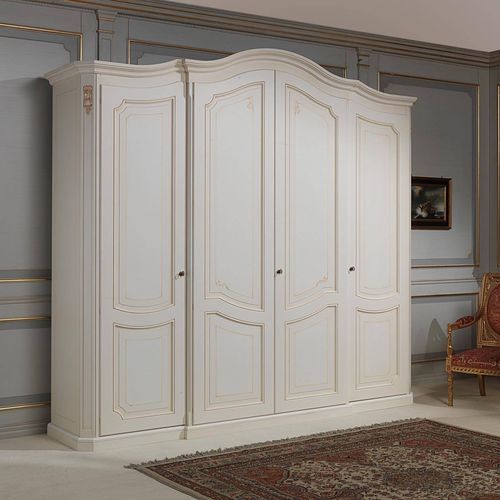 经典风格衣柜 - 18TH CENTURY  - VIMERCATI MEDA LUXURY CLASSIC FURNITURE - 木质 / 平开门式 / 象牙