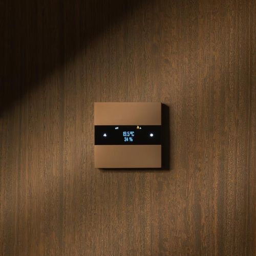 电子温度调节器 - deseo - basalte - 可编程 / 供暖 / 室温