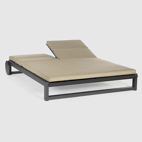现代风格日光浴躺椅 - SPIKES - SACHI - Premium Outdoor Furniture - Sunbrella® / 铝制 / 花园
