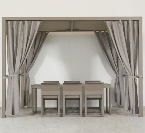 独立凉棚架 - SACHI - Premium Outdoor Furniture - 铝制 / 帆布棚顶 / 商用