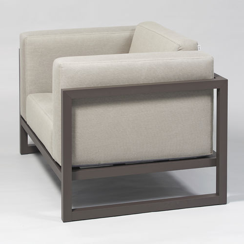 现代风格俱乐部椅 - SPIKES - SACHI - Premium Outdoor Furniture - Sunbrella® / 铝制 / 花园